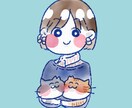 似顔絵アイコン描きます デフォルメふんわりの似顔絵描きます！ イメージ6