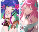 イラスト全般格安で制作します 1枚絵、立ち絵、SNSアイコンなどイラスト制作いたします！ イメージ4