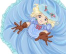 高品質なイラストをお安く提供します 立ち絵、一枚絵、アイコン、ヘッダーなんでもお受けします イメージ4