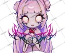 スピード納品!ミニキャラ描きます ダーク、キュート、クール系描けます‼️ イメージ3