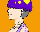 おしゃれで目を惹く！イラスト安く制作します イラストを専門的に学んでおり、強いこだわり等も対応可能です！ イメージ5
