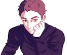 おしゃれな韓国風のアイコンイラストを作成します SNSなどに！迅速対応でお手軽価格です！ イメージ3