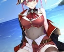 鮮やかなかわいいかっこいいイラストお描きします 絵柄寄せ可！アイコン、キャラデザ、立ち絵など！ イメージ1