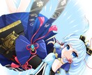 SNSなどに使えるイラストを描きます アイコンやヘッダーなどそれぞれに合わせたサイズで提供致します イメージ5