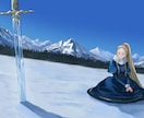 SNSで目を引く綺麗なイラスト制作します 商用利用可能！SNSアイコン・動画・挿絵・一枚絵等 イメージ6