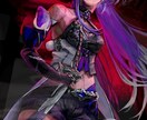 あなたの小説やMVの絵描きます 重厚感のある厚塗りであなたの作品を彩らせてください？ イメージ1