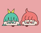 オリジナルカートゥーンキャラクターを描きます 今にも動きそうなオリジナルカートゥーンキャラクター イメージ7