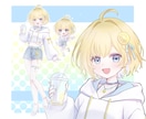デフォルメ表情差分たくさん描きます ミニキャラの表情差分オプションあり！表情豊かに描きます！ イメージ6