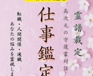 仕事・霊視鑑定｜才能を覚醒させ成功の未来へ導きます 天職、職場環境、将来への停滞を裁定し、輝かしい成功の道へ イメージ1