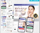 CVR率アップペライチLP、修正無数限で作成します マーケティングに特化した集客LP、今だけ価格で作成します。 イメージ4