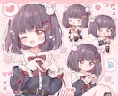アイコンや1枚絵など︎✿ふわふわで可愛い絵描きます ☆現在通常等身・ミニキャラ特別価格で受付中です！ イメージ7