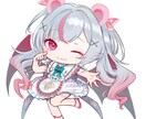アイコン、一枚絵、立ち絵、きれいなイラスト描きます Vtuber様、サムネ、歌ってみた、誕生日、記念日にも イメージ2