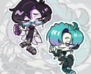 ミニキャライラスト描きます 約2頭身のポップでもちもちな可愛いイラスト イメージ1