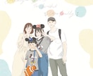 やさしい色合いの似顔絵描きます リアルさとイラストらしさを合わせたあたたかみのある似顔絵 イメージ4
