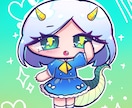 キラかわなミニキャラクターを作成します キラキラでかわいいミニキャラクターがほしいあなたに! イメージ3