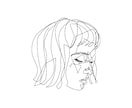 おしゃれ線画イラストアイコン描きます ちょっと他とは違ったアイコンでSNSを飾ります♪ イメージ1