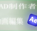高品質・低価格で動画編集代行します aeやprを使ったカットからエフェクト付きの編集ができます。 イメージ1