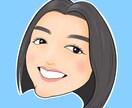デジタル似顔絵を描きます 顔だけ似顔絵！snsのアイコンやお名刺に！ イメージ4