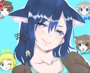 あなたの為のSNSイラスト描きます SNS専用のイラストを書きます イメージ1