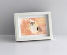 ペットのお写真を世界に一つだけのアートに仕上げます お気に入りのお画像をカタチに！ イメージ8