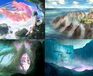 背景、キャラクターイラスト全般制作します アニメからリアルまでの絵柄お描きします♪ イメージ1