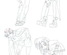 アニメの原画作業承ります 作監、レイアウト、動画検査で半拘束でも承ります。 イメージ3