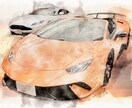あなただけの「愛車イラスト」水彩風で制作します あなたの大切な愛車を世界に一つの水彩アートにしませんか？ イメージ8