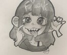 グロかわポップなイラストを描きます ちょっとしたイメージやお題からでも作成可能！ イメージ3
