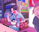 商用利用OKイラストレーターがイラストを描きます ブログやSNSの記事にピッタリ！ポップで明るいイラスト イメージ7