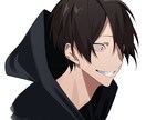 SNS用アイコン作成します アニメ塗りのかっこいい男性が得意です！ イメージ7