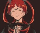 オリキャラ上半身イラスト制作します アイコンやサムネイルで使える上半身イラストを作成します！ イメージ4