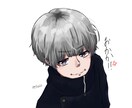 オリジナルアイコンを【先3名限定価格】で描きます 安価でSNSアイコンや夢絵を提供します！ イメージ2