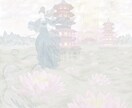水彩調の幻想的なイラストを作製致します 日本画、仏画、西洋ファンタジー風のイラストもご相談ください イメージ2
