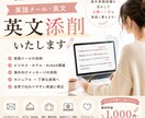 英語メール・英文を自然で丁寧な表現に添削しますます 海外実務経験を活かして、伝わりやすい英語に整えます イメージ1