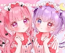 可愛くてキラキラしたイラストを描きます ロリータ、魔法少女、量産型、スイーツ系などを描くのが得意です イメージ2