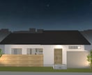 住宅図面を3Dパースにおこします 最短即日対応！イメージがつかみやすい3Dパースの作成！ イメージ5