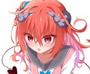 アイコンイラスト、イラスト欲しい方へ描きます オリジナルの可愛い女の子のイラストが欲しい方へオススメします イメージ1