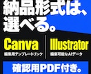 チラシ・フライヤーを編集可能なデータにします AI・既存画像対応｜Canva・Illustrator納品 イメージ4