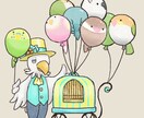 かわいいデフォルメ動物イラスト描きます SNSアイコン、挿絵などにも！ イメージ1