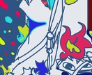 カラフルでポップなイラスト作成します アニメ風のイラストからマスコットまで幅広く対応します。 イメージ6