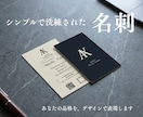 初めての方でも安心！高品質な名刺デザインします 実績づくりのため、「先着5名限定」特別価格！ イメージ1