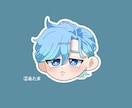 格安でアイコン用デフォルメイラストを描きます 個性的なアイコン  SNS使用可能◉　修正無限 イメージ3