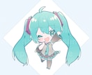 かわいいミニキャライラスト作成します アイコン・ヘッダー・グッズ…多方面でご使用いただけます！ イメージ6