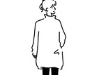 シンプルで目を惹くイラストお描きいたします お手持ちの写真をオリジナルのイラストに。 イメージ1