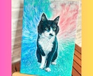 魂の輝きを描くペット似顔絵 原画配送致します うちのこアート：写真とエピソードから光を紡ぐアナログ原画 イメージ8
