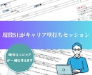 現役SEがキャリア壁打ちセッションをします キャリア棚卸＋目標設定を現役SEが支援します。 イメージ1