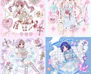 アイドル/コンカフェ関係者様をお描きします 一律5000円で商用◎アイドル/コンカフェ関係者様向け イメージ1