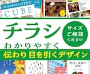 初めての方歓迎！｜法人向多数｜集客チラシ制作します 印刷用データも対応｜プロが情報を整理しわかりやすく提案します イメージ1