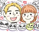結婚式・記念日の似顔絵お描きします 手描きで温かいウェルカムボード作ります イメージ4