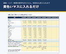 個人事業の予実管理と資金繰りExcelを販売します 実績を入れるだけ。お金が足りなくなる月を先に警告 イメージ4